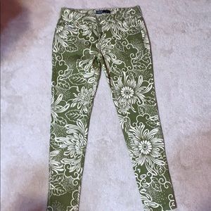 Printed jeans